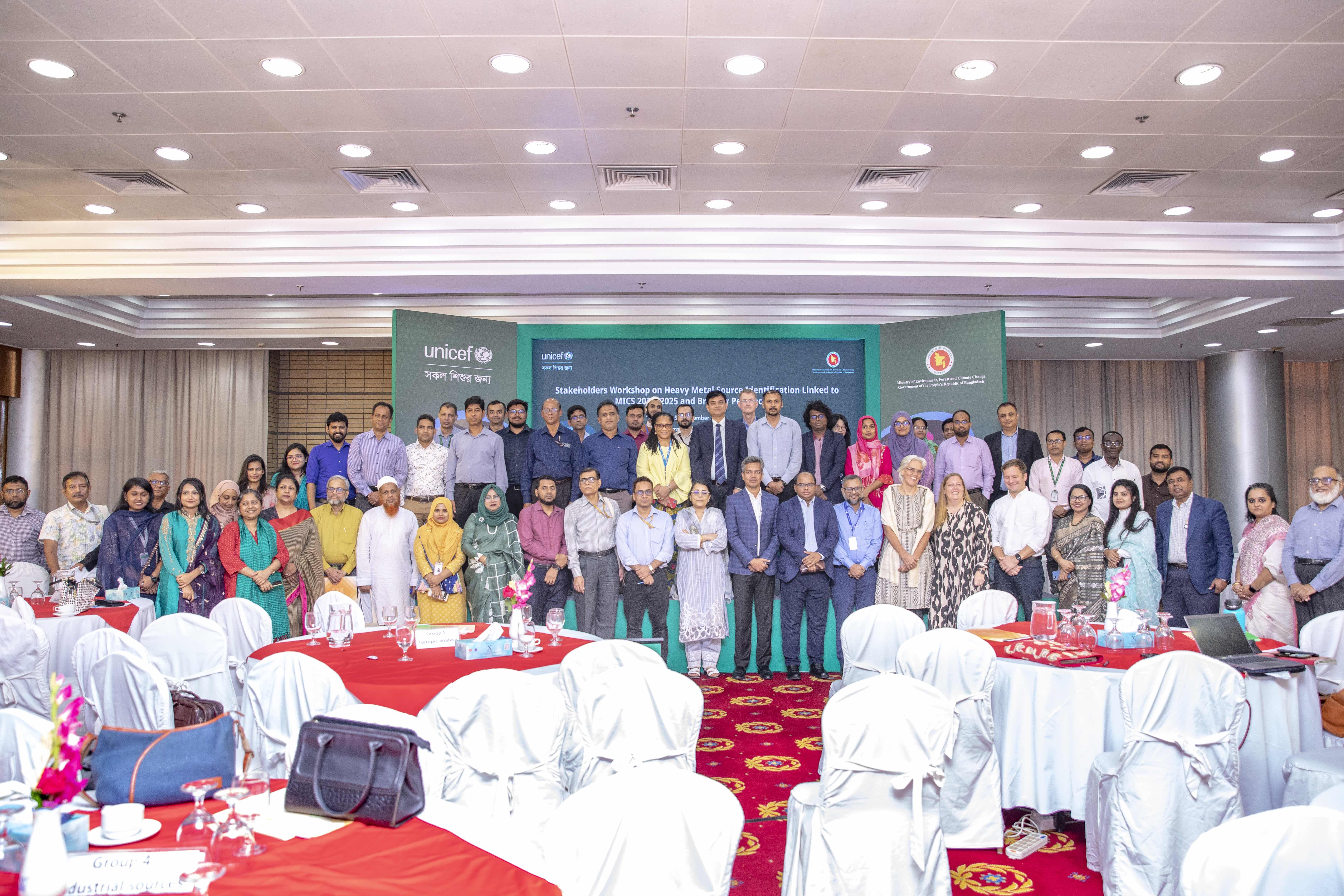 Stakeholders Workshop on Heavy Metal Source Identification Linked to Multiple Indicator Cluster Survey (MICS)2024 -2025 and Broader Perspectives Stakeholders Workshop on Heavy Metal Source Identification Linked to Multiple Indicator Cluster Survey (MICS)2024 -2025 and Broader Perspectives