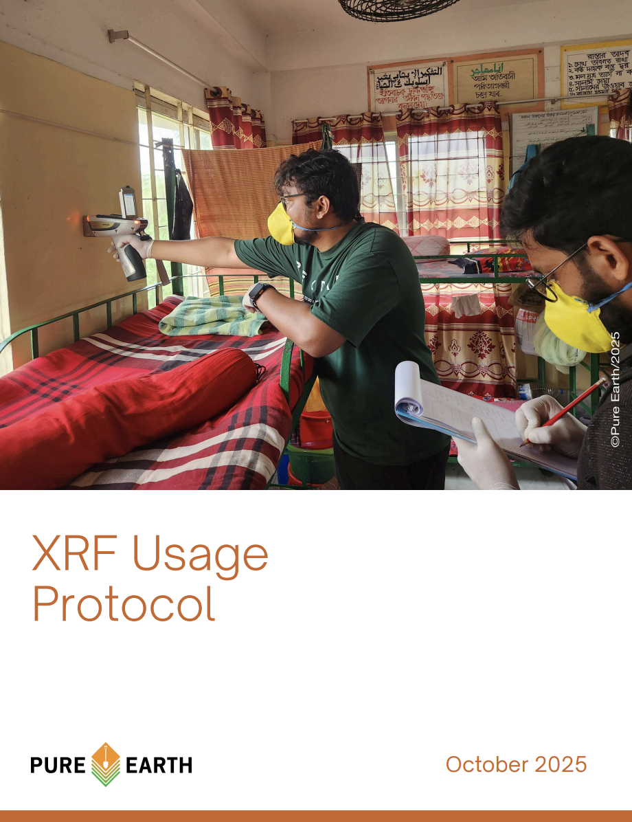 Pure Earth XRF Usage Protocol